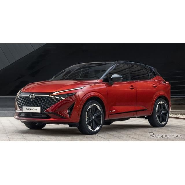 日産『キャシュカイ』改良新型、表情を大胆チェンジ…欧州発表