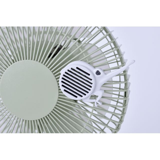 シロカ、IP44防塵・防滴のポータブル扇風機「ANDON FAN」に新色モス