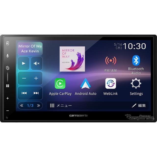 ワイヤレス接続でのApple CarPlay・Android Autoに対応したカロッツェリア・ディスプレイオーディオ「DMH-SZ500」発売 -  価格.com