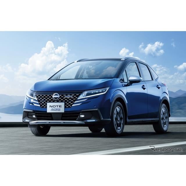 日産『ノート AUTECH CROSSOVER』がエクステリアデザインを一新 ...