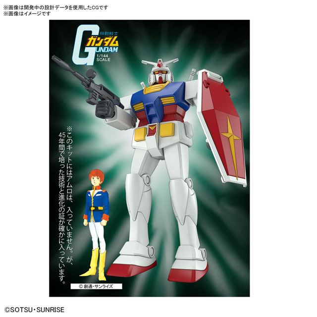 1980年発売の“初代ガンプラ”「1/144 ガンダム」がリバイバルキットになって登場 - 価格.com