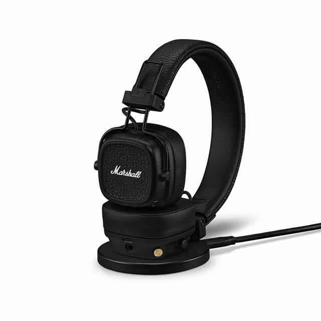 Marshall、ワイヤレス再生約100時間に対応したヘッドホン「Major V」を 