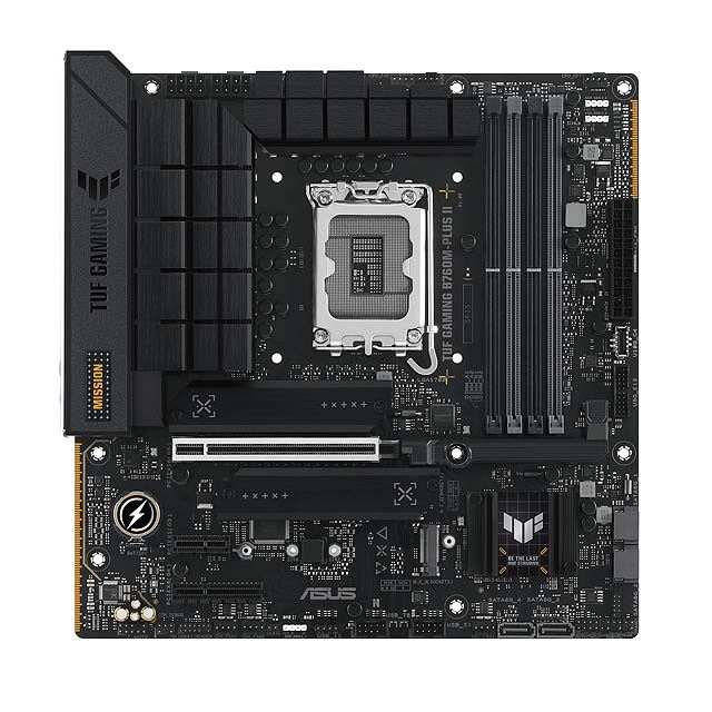 ASUS、ゲーミングマザーボード「TUF GAMING B760M-PLUS II」