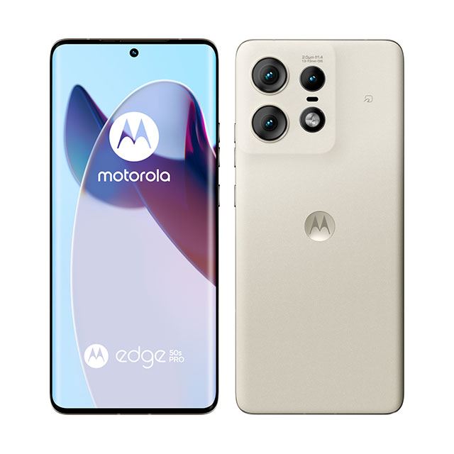 ソフトバンク、約19分で充電できる6.7型スマホ「motorola edge 50s pro 