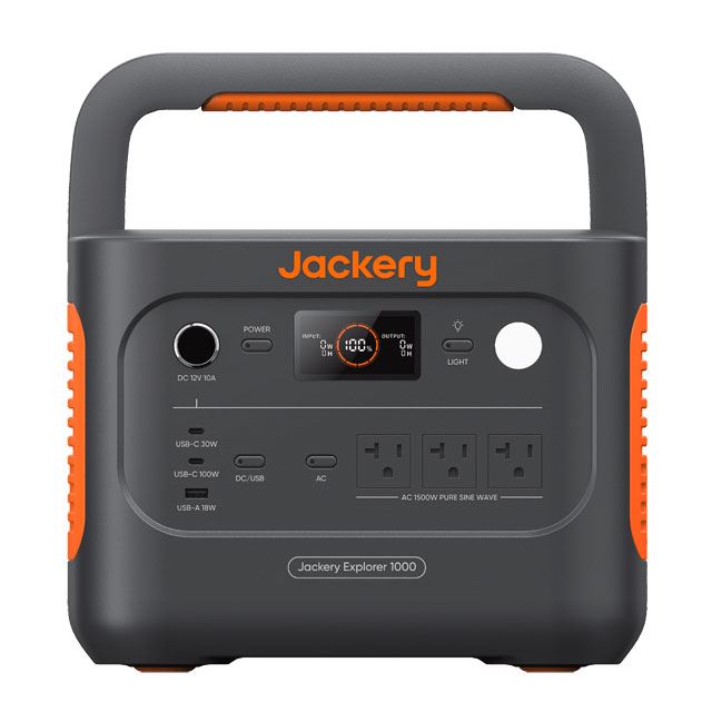 Jackery、最速60分の緊急充電に対応する「ポータブル電源 1000 New 