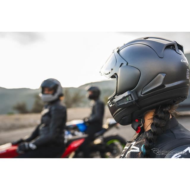 cardo packtalk edge 寒かっ バイク用ヘルメット インカム