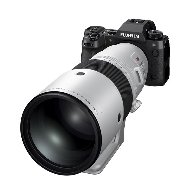 富士フイルム、重さ約1335gの超望遠単焦点レンズ「XF500mmF5.6 R LM OIS WR」 - 価格.com