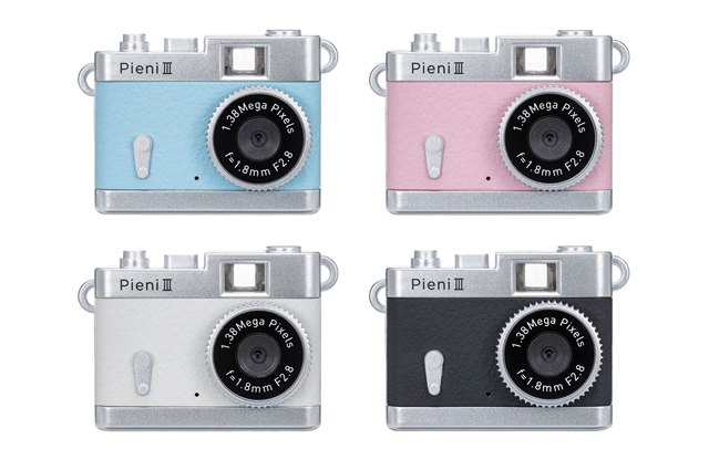 ケンコー、クラシックカメラ風デザインの超小型トイデジタルカメラ「トイカメラ Pieni III」
