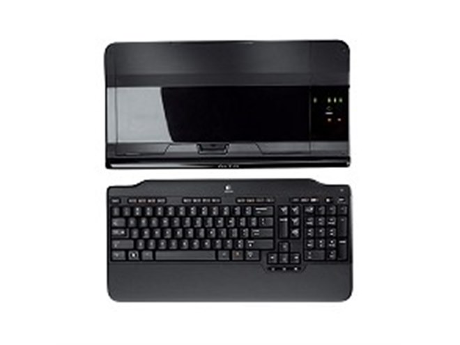 ロジクール、無線キーボード付のノートPCスタンド - 価格.com