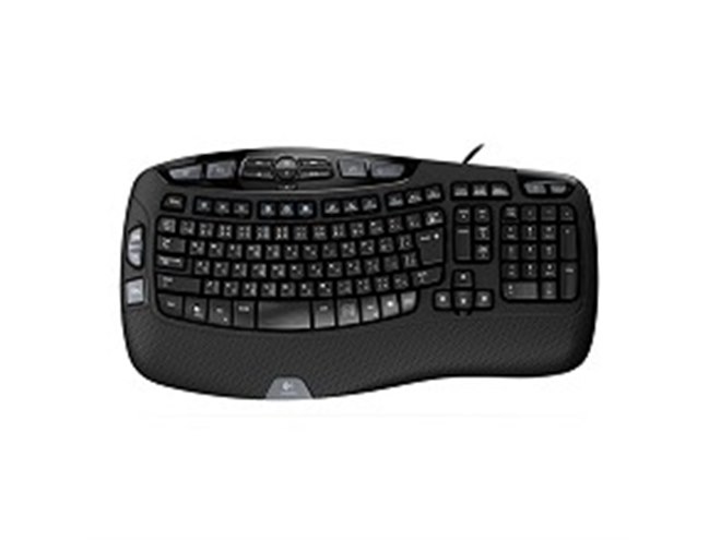 ロジクール、Waveデザインの「Wave Keyboard」 - 価格.com
