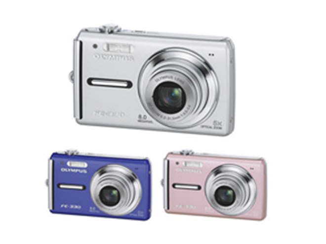 オリンパス、顔検出機能付き「CAMEDIA FE-330」 - 価格.com