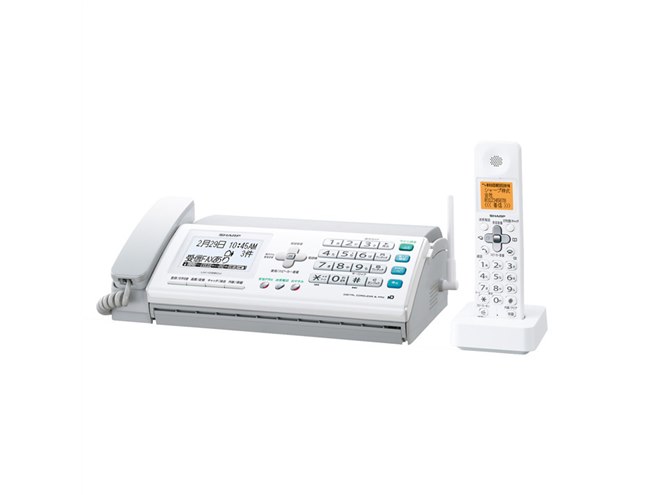 シャープUX-D58CW シャープ、コードレスFAX「UX-D58CW」など - 価格.com