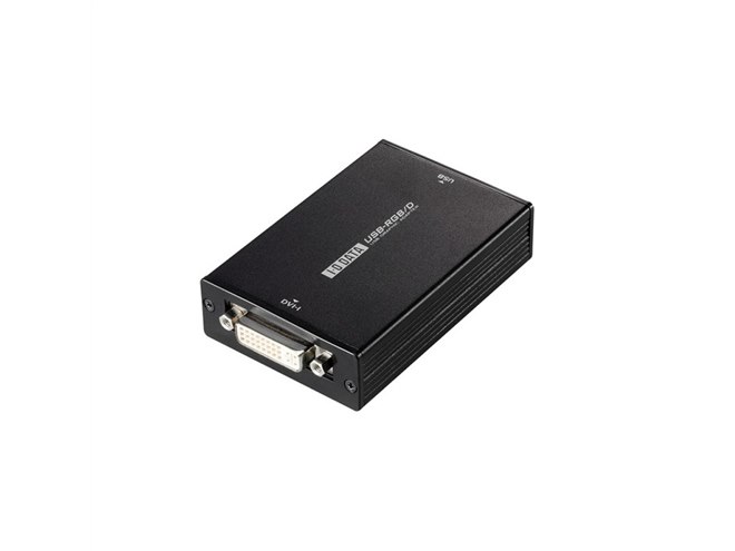 アイ・オー、USBグラフィックアダプタの新モデル - 価格.com