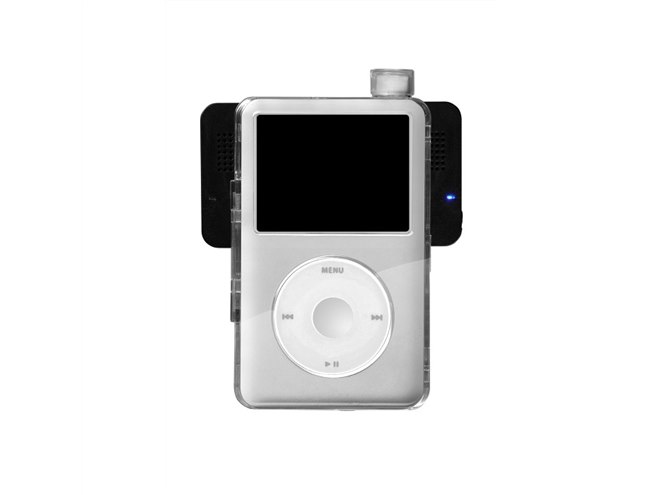 iPodクラシック30GB+ Logicool スピーカー ロジクールの最新iPod用
