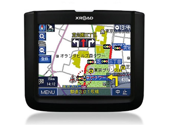 手のひらサイズ」GPSポータブルカーナビゲーションnuvi360 もう手に