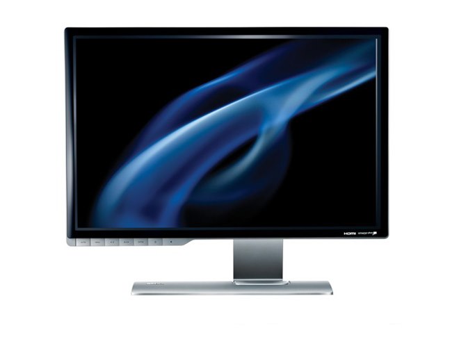 BenQ、最薄部24mmの24型ワイド液晶「V2400W」 - 価格.com