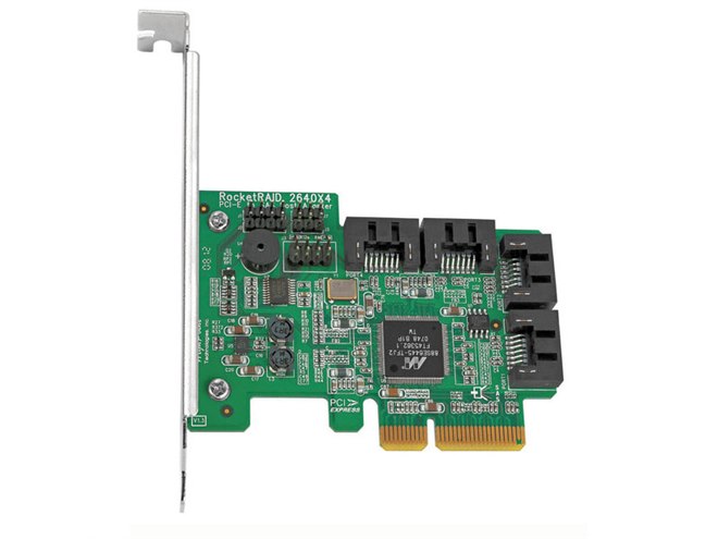HighPoint、PCIe x4用のRAIDカードを発売 - 価格.com