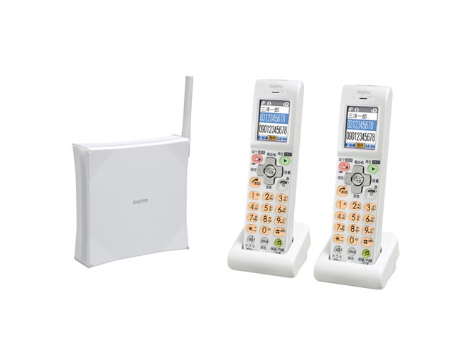 三洋、緊急地震速報対応の電話機「TEL-LANW60」 - 価格.com