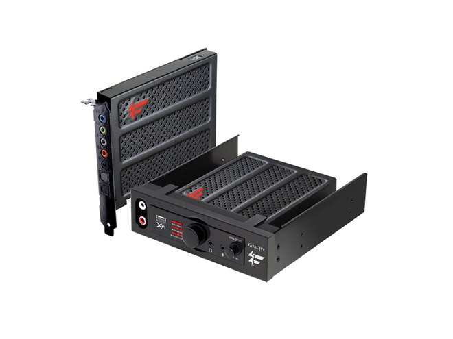 サウンドカード Sound Blaster X-Fi Titanium HD 絶版のサウンドカード