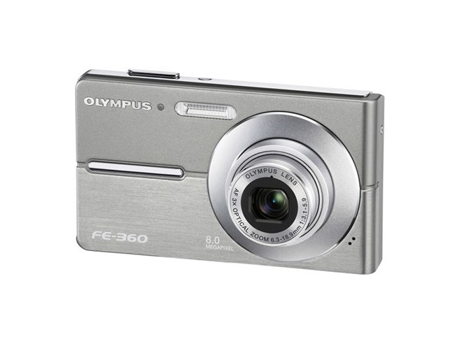 オリンパス、顔検出機能付き「CAMEDIA FE-360」 - 価格.com