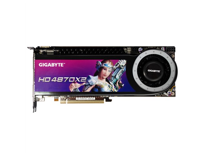 GIGABYTE グラフィックボード HD4870 X2 グリスを交換済み GIGABYTE、Radeon HD 4870 X2搭載VGAカードなど - 価格.com