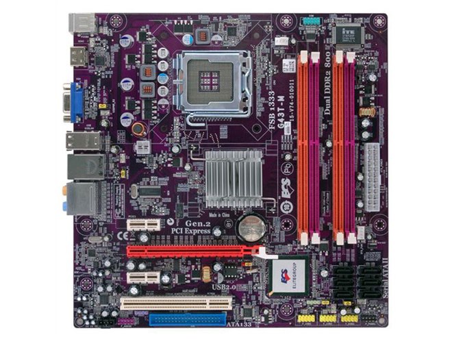 ECS、Intel G43を搭載したMicroATXマザーボード - 価格.com