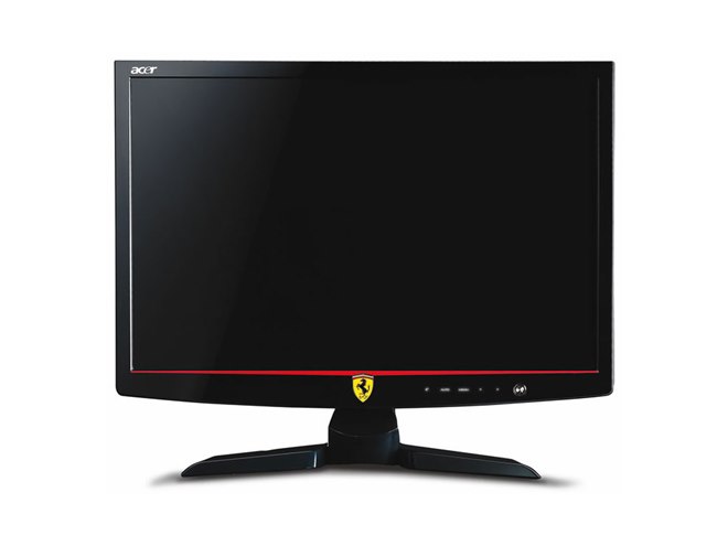 エイサー、フェラーリ公認の22型液晶ディスプレイ - 価格.com