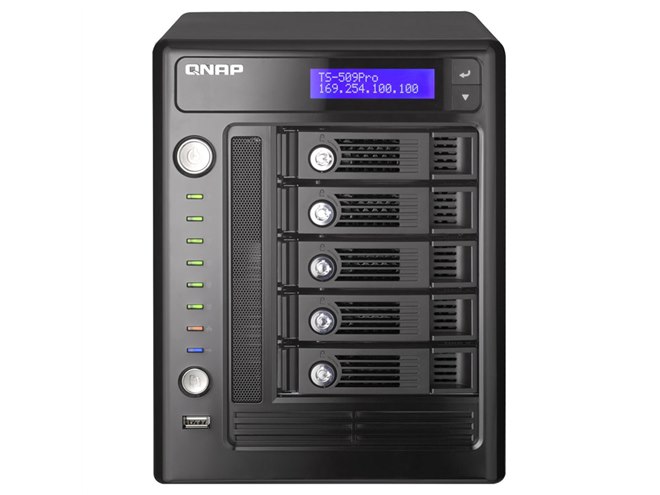 ユニスター、最大5TBの大容量NAS「TS-509 Pro」 - 価格.com