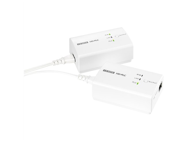 I-O DATA PLCアダプターとIPカメラのセット アイ・オー、規格値210MbpsのPLCアダプター - 価格.com