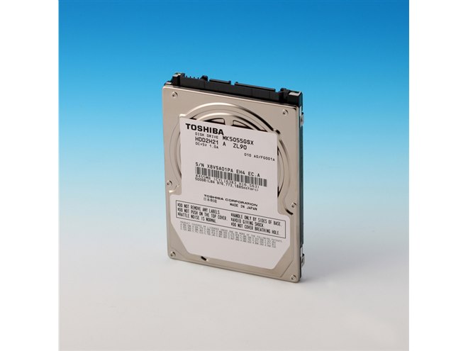 東芝、記憶容量500GBの2.5インチHDDなど - 価格.com