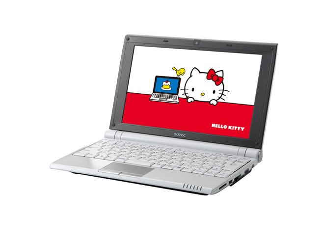 ソーテック、ハローキティのネットブック - 価格.com