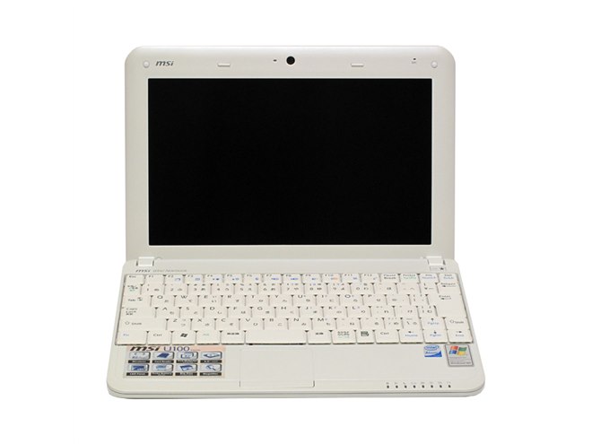 MSI、NetBook「Wind Netbook U100 Vogue」に新色 - 価格.com MSI U100 ホワイト ノートPC