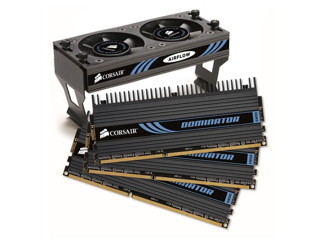 Corsair、冷却用ファンを付属したDDR3メモリー - 価格.com