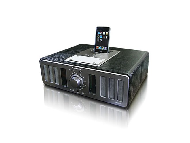 真空管アンプ搭載iPod対応スピーカー VTS−384 真空管アンプ搭載iPod