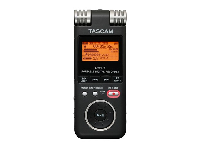 TASCAM、リニアPCM対応ICレコーダー「DR-07」 - 価格.com
