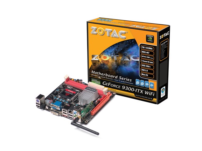 ASUSマザーボード + ZOTACグラフィックボード ZOTAC、Mini-ITXマザー「GeForce 9300-ITX WiFi」 - 価格.com