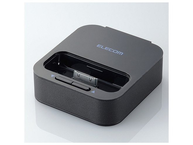 エレコム、iPod Dockコネクター用小型スピーカー - 価格.com