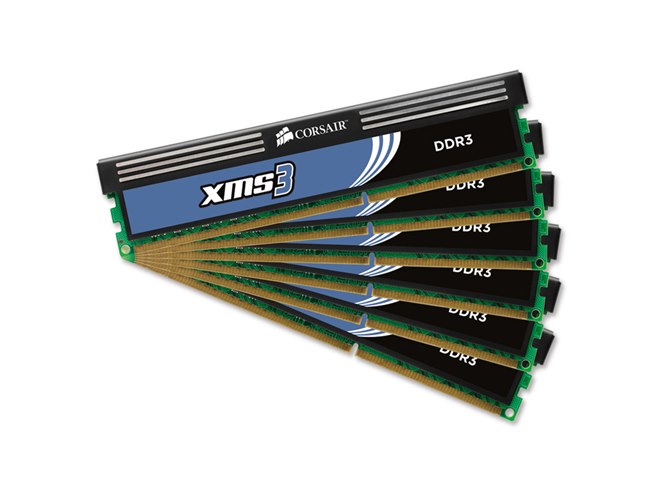 Corsair、2GBのDDR3メモリーの6枚セット - 価格.com
