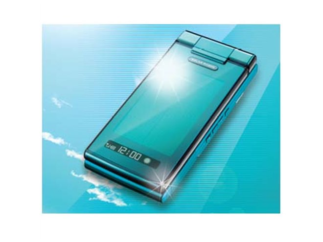 au、ソーラーパネル採用防水携帯電話を6月に発売 - 価格.com