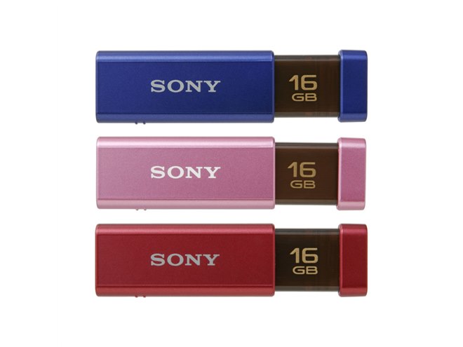 ソニー、USBメモリー「ポケットビット」に新色 - 価格.com