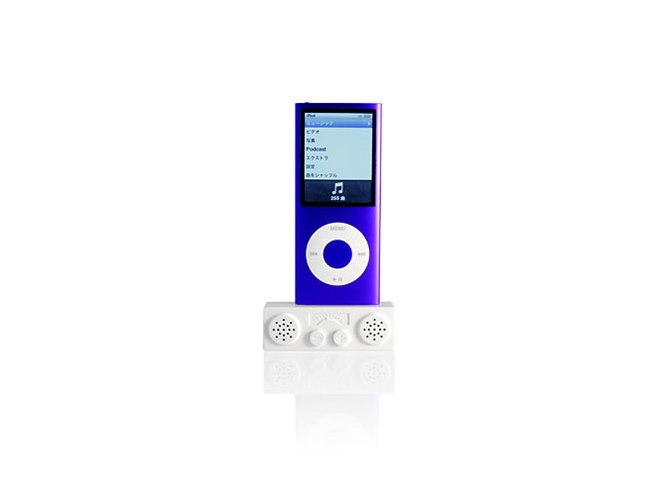 ラディウス、ラジカセ風デザインのiPodスピーカー - 価格.com