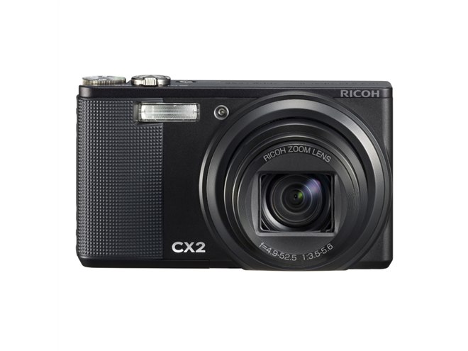 リコー、毎秒5枚連写の10.7倍ズームモデル「CX2」 - 価格.com
