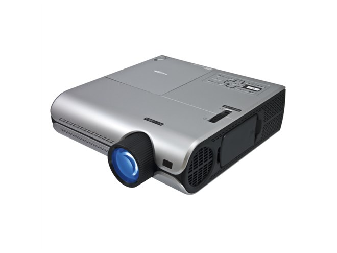 [お値下げ可能]DVDプロジェクター 本体 ホワイト RAMASU DVDプレーヤー 一体型プロジェクター RA-PD080 ホワイト