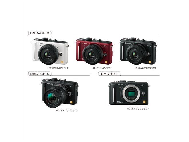 パナソニック、デジタル一眼カメラ「LUMIX GF1」 - 価格.com