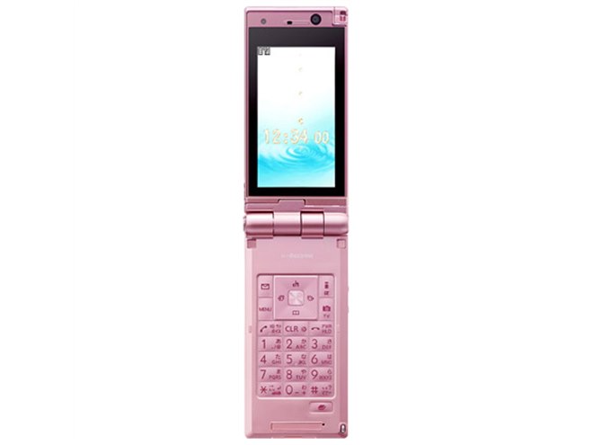 [docomo STYLE series P-03A Pink Metallic] 