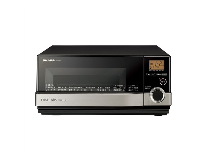 シャープ、魚や野菜を水で焼く「ヘルシオグリル」 - 価格.com