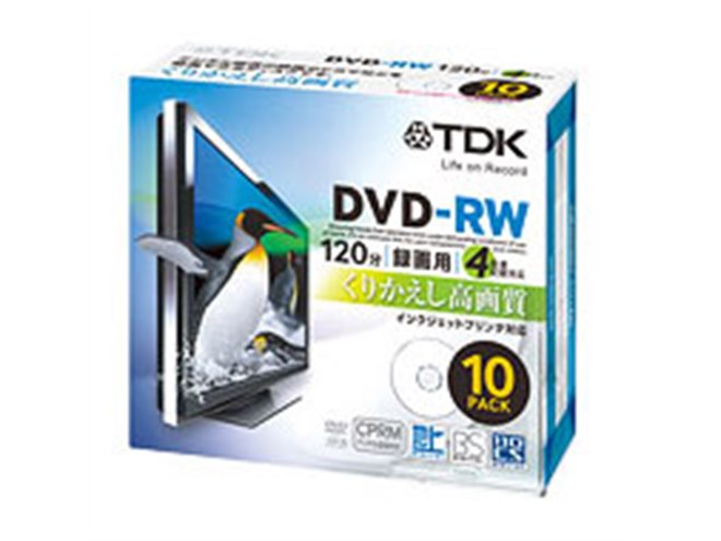 TDK、CPRM対応DVD-RWメディア2製品 - 価格.com