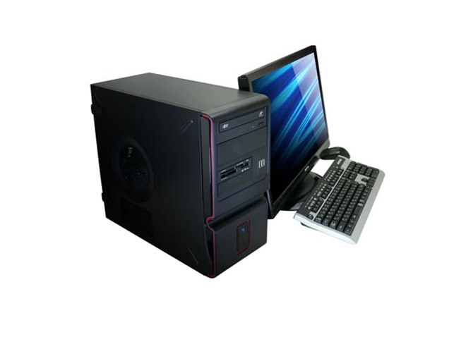 デスクトップPC ブラック タワー型 マザーボード　とCPUのみ取付済 ミドルタワーケース CPS PCケース 【通販モノタロウ】