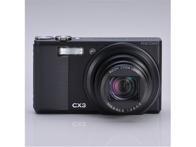 RICOH　CX3　デジタルカメラ Ricoh CX3 10.0 MP 10.7x Zoom Compact Digital Camera two-tone