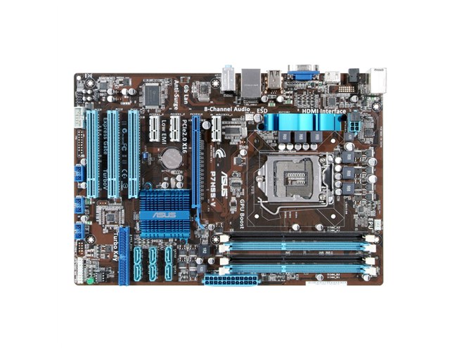 ASUS、CPU内蔵GPUをOCできるH55マザー「P7H55-V」 - 価格.com
